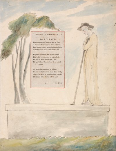 The Poems of Thomas Gray, Design 115 by William Blake